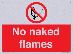 No naked flames
